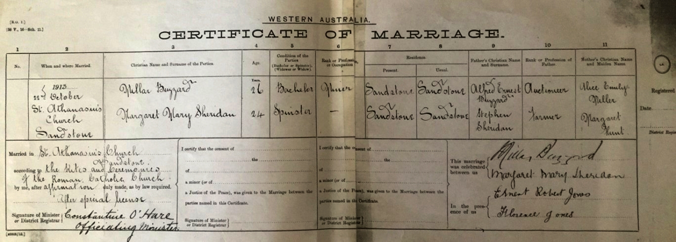 Marriage Certificate
